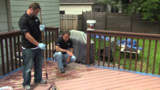 Application  RockSolid Deck Restoration [upl. by Mace]