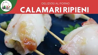 CALAMARI RIPIENI DI PATATE  FoodVlogger [upl. by Amliw]