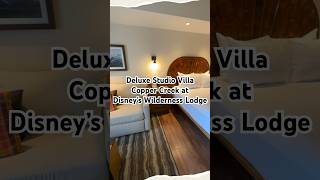 Deluxe Studio DVC Room Tour  Copper Creek Villas at Disney’s Wilderness Lodge disneyvacationclub [upl. by Teuton]