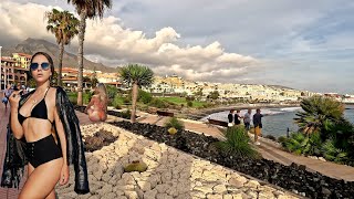 Costa Adeje Tenerife Coastal Walk 4K Jun 2023 [upl. by Sallyann]