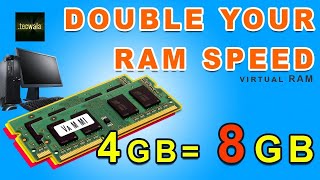 How to double your RAM SpeedPerformance in PC  at no cost [upl. by Esorbma62]