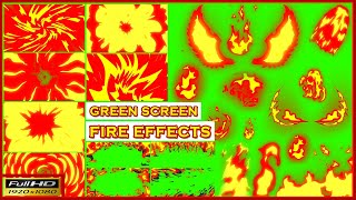 Top 30 green screen fire effects and fire transitions download 2020  green screen effects download [upl. by Nanerb384]