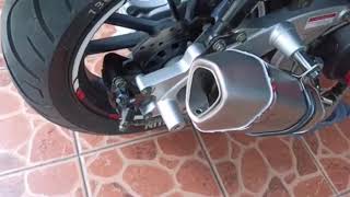 Keeway vieste 125 con akrapovic [upl. by Yliab234]