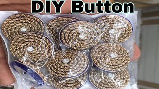 DIY ButtonHow to Make Fancy Button At Home [upl. by Adnanref]