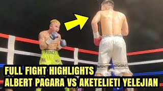 ALBERT PAGARA VS AKETELIETI YELEJIAN FULL FIGHT HIGHLIGHTS BINUGBOG KALABAN [upl. by Legnalos174]