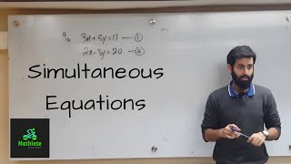 Simultaneous Equations  O level and IGCSE [upl. by Kajdan]