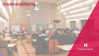 Konstituierende Sitzung Stadtrat Halberstadt  22072024 1700 Uhr [upl. by Ricki168]