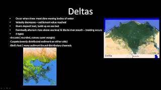 Depositional landforms of Rivers revision [upl. by Ladnar]