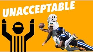 THE FIVE WORST CALLS IN COLLEGE FOOTBALL HISTORY [upl. by Rimma78]