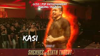 Pamatay Na Round 1 ni Sixth Threat  Shehyee Vs Six Threat  Semi Finals PSP ENTERTAINMENT [upl. by Worra]