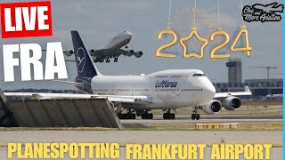 🔴Live Frankfurt Airport Planespotting 🎉🎊Happy New Year 2024 Plane Spotting FRA🛫🙋‍♂️ [upl. by Khichabia983]