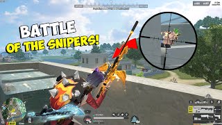 AWM VS AWM SNIPER BATTLE ROS GAMEPLAY [upl. by Hcurob791]