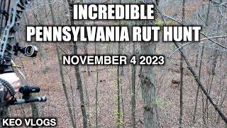 Incredible Pennsylvania Rut Hunt [upl. by Ekoorb669]