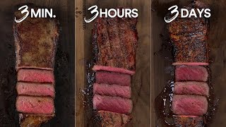 Time Experiment How long should you cook your STEAK [upl. by Liana947]