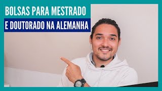 Como estudar na Alemanha  Bolsas para pósgraduação DAAD [upl. by Aracal]