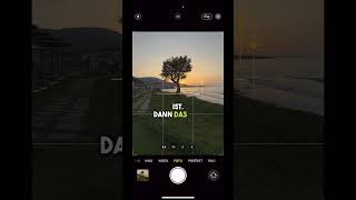 Mit der iPhone Kamera richtig fotografieren 📸😳 [upl. by Ahsienel]