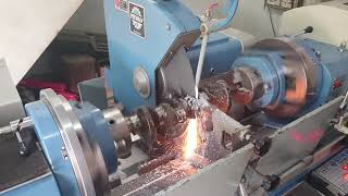 CRANKSHAFT GRINDING  FULL PROCESS OF CRANKSHAFT GRIDING [upl. by Namso]