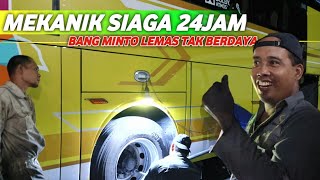 INTIP KEGIATAN MEKANIK DI GARASI‼️  MAS MINTO LEMAS TAK BERDAYA [upl. by Ohcirej]