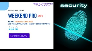 WeekendProLive  Firewall simplified  Checkpoint Demo [upl. by Winwaloe]
