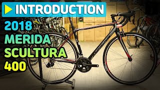 2018 MERIDA SCULTURA 400 ROAD BIKE 메리다 스컬트라 400 로드자전거 [upl. by Jim]