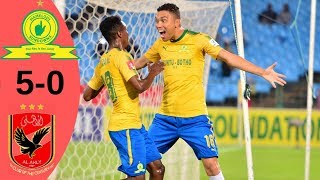 Mamelodi Sundowns vs Al Ahly 50  Highlights amp Goals 462019 [upl. by Iseabal99]