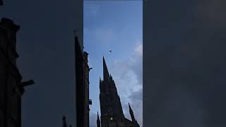 RAF Typhoon Flypast  Edinburgh Military Tattoo 7824 [upl. by Sinnal804]