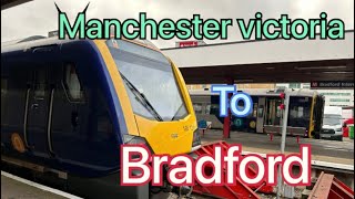 Train Manchester to Bradford Cheapest ticket uktouristvisa manchestertobradford [upl. by Dnomrej]