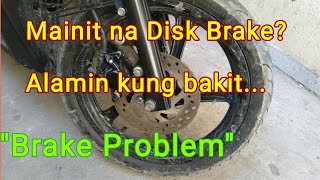 Front Brake Problem  DIY Mio Soul i 125 [upl. by Ahsinert]