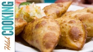 Vegetarian Empanadas  Hilah Cooking Ep 13 [upl. by Ahsinuq]