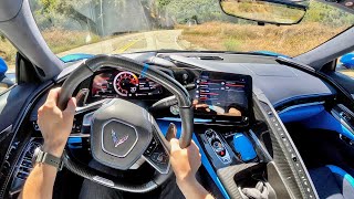 2023 Chevrolet Corvette Z06  POV Driving Impressions [upl. by Yecram]