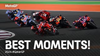 Best MotoGP™ Moments 🔥  2024 QatarGP [upl. by Kciremed610]