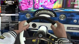 GTA 5 DLC Vehicle Customization Declasse Voodoo Custom [upl. by Ralyat]