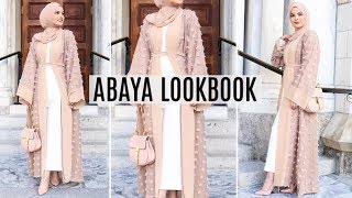 ABAYA LOOKBOOK ft Niswa Fashion [upl. by Tnaryb]