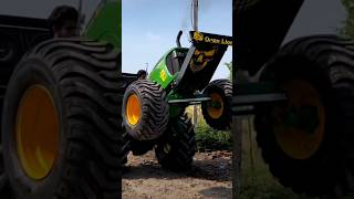 John Deere trali Ko nahin khinch Paya shortsfeed tacter trakter tecter [upl. by Bergh364]