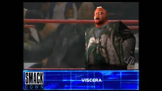 Viscera entrance  WWF SmackDown 2 Know Your Role PlayStation [upl. by Rutger]