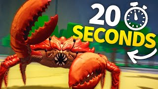 FASTEST Way to BEAT the CRAB BOSS Strongest Battlegrounds [upl. by Neltiac]