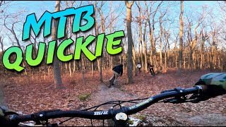 MTB Quickie  Quiet Sunday in the woods  21824 [upl. by O'Neil159]