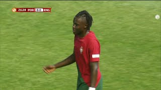 Geovany Quenda Was Unplayable At The u17 Euros [upl. by Thaddeus518]