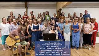 Trete ein in die Zauberwelt  Heilsames Singen mit K amp W Bossinger amp TeilnehmendenSingen Goldegg [upl. by Farrah]