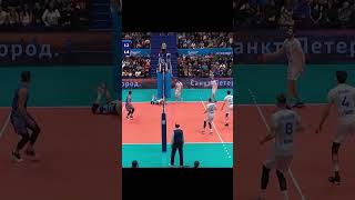 epic volleyball rally 👌🔥 l Zenit Saint Petersburgvolleyru [upl. by Ytsirhk445]