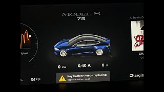 Tesla Keyfob Battery Change  My Tesla Journey  Model S [upl. by Treharne]