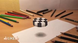 3D Zeichnen lernen für Anfänger kinderleicht 13 3D Drawing easy to learn 3DdrawJG [upl. by Erie]