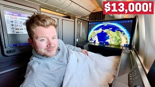 15hrs on Japanese First Class Flight  Tokyo to New York [upl. by Llenrod]