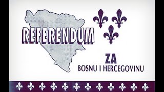 RTV Slovenija REFERENDUM U BOSNI i HERCEGOVINI  29 FEBRUAR  4 MART 1992 [upl. by Bow]