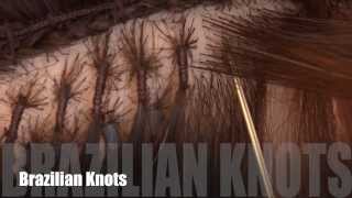 How To Apply Brazilian Knots Hair Extensions [upl. by Just910]