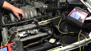 How to test an ignition coil with a test light Nissan COP design [upl. by Hubing]