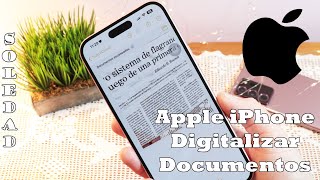 Apple iPhone  Como DIGITALIZAR Documentos o Textos con tu Celular Fácil y Rápido 📱 🖨️ [upl. by Neehsas]