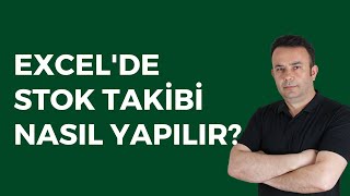 Excel Stok Takip Listesi Yapmak Excel stok takibi 052video  Ömer BAĞCI [upl. by Lua344]