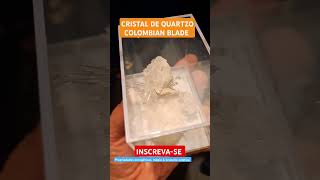 CRISTAL DE QUARTZO COLOMBIAN BLADE  COLOMBIAN BLADE CRYSTAL [upl. by Leitnahs]