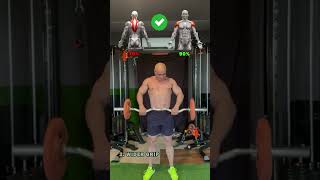 quotTop Upright Row Mistakes to Avoid Get Better Gains 💪 Shortsquot [upl. by Orms]